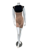 Spanx Chai Open Bust Mid Thigh Bodysuit with Legs