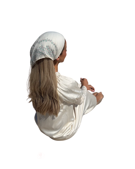 Scarf Bar Heirloom Bloom Bandana Scarf Myselflingerie.com