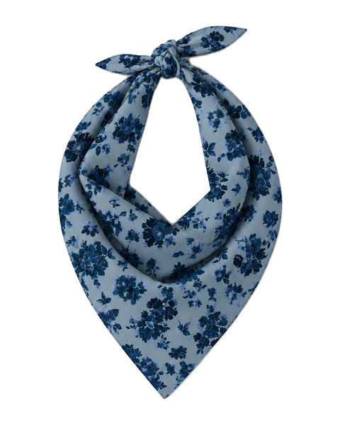 Scarf Bar Indigo Bloom Bandana Scarf
