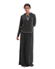 Rojo London Eloise Grey Nursing Friendly Nightgown and Hoodie Set