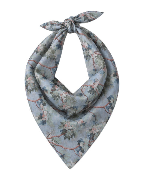 Blue Willow Bandana Scarf
