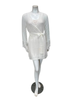 1130 + 1131 Ivory Scandal Chemise & Wrap Set