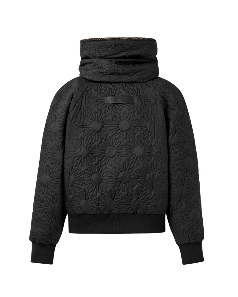 UGG 1182930 Black Solein Oversized Collar Jacket