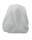 Cherie White/Gold Lined Adjustable Pre-Tied Open Back Bandanna