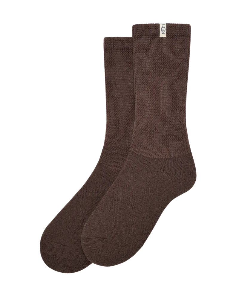 UGG 1145335 Burnt Cedar Shealy Cozy Crew Socks
