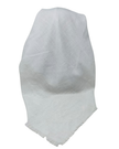 Cherie White/Gold Lined Adjustable Pre-Tied Open Back Bandanna