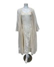 Rya Collection Pearl Voltaire Gown & Robe Set