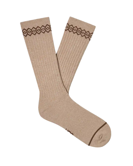 1181415 Sand/Tahoe Blue/Black Tasman  Mens Socks 3 Pack Set