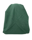 It's Younique Solid Hunter Green Favorite Fabric Pre-Tied Open Back Bandanna with Velvet Grip