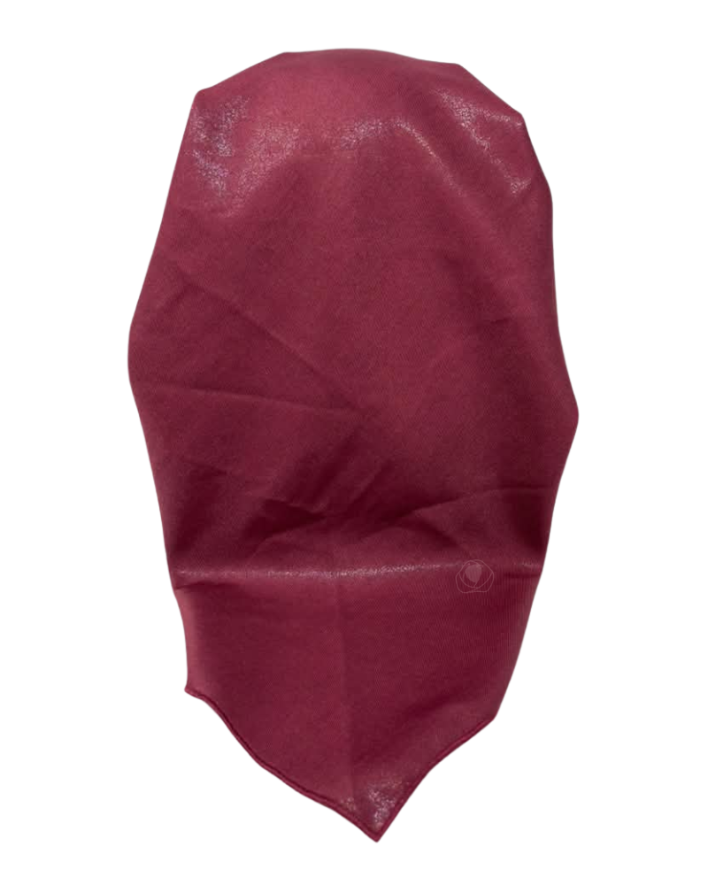 Ahead Burgundy Tender Tone Israeli Style Long Tails Pre-Tied Bandanna