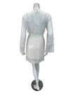 1130 + 1131 Ivory Scandal Chemise & Wrap Set