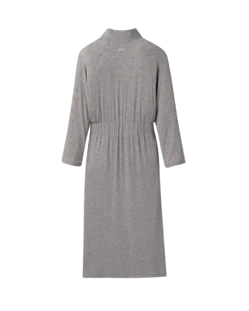 UGG 1182413 Grey Heather Myra Rib Robe