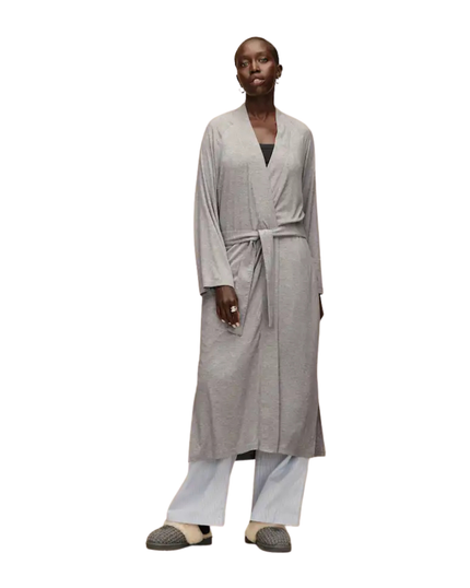 UGG Grey Heather Myra Rib Robe