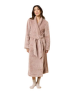 Softies Coco Soft Plush Cozy Wrap Robe with Belt