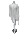 1130 + 1131 Ivory Scandal Chemise & Wrap Set
