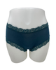 Fleur't Deep Spruce Iconic Modal Lace Hi Waisted Brief