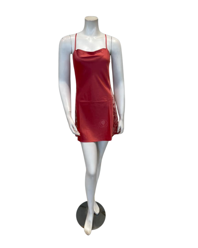 Rya Collection Camelia Darling Lace Chemise & Wrap Set