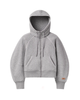 UGG Grey Heather Classic Full-Zip Hoodie Myselflingerie.com 