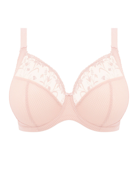 Elomi Ballet Pink Charley Plunge Underwire Bra Myselflingerie.com