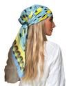 Limoncello Square Scarf with Invisible Grip