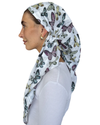 Butterfly Muse Open Back Adjustable Pre-Tied Bandanna with Velvet Grip