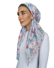 Scarf Bar Painters Garden Classic Pre-Tied Bandanna with Velvet Grip