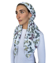 Butterfly Muse Classic Pre-Tied Bandanna with Velvet Grip