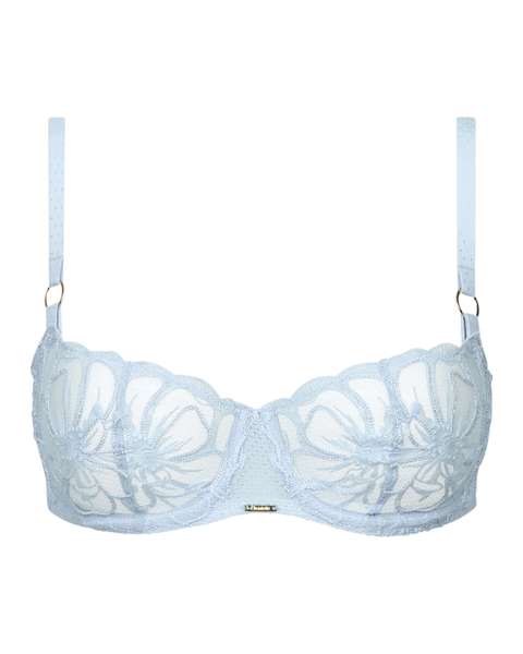 Chantelle Icy Flower Fleurs Demi Underwire Bra Myselflingerie.com