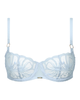 Chantelle 12M5 Icy Flower Fleurs Demi Underwire Bra Myselflingerie.com
