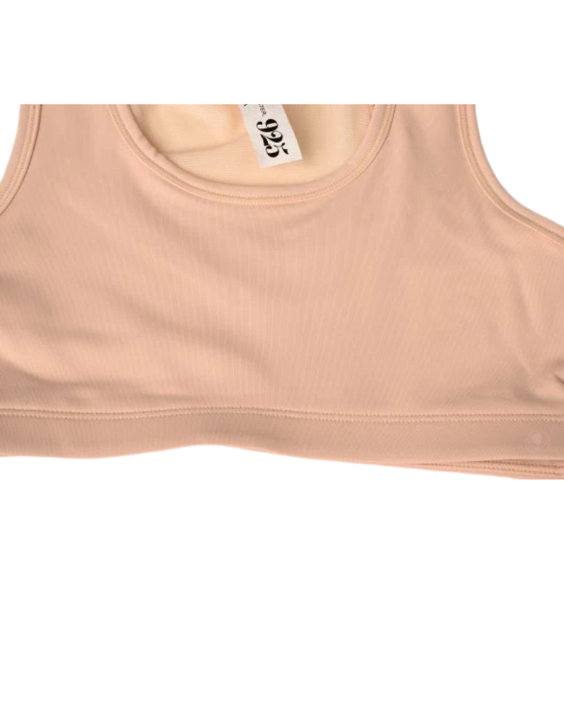 NinetoFive Beige Beginner's Wire Free Bra Myselflingerie.com