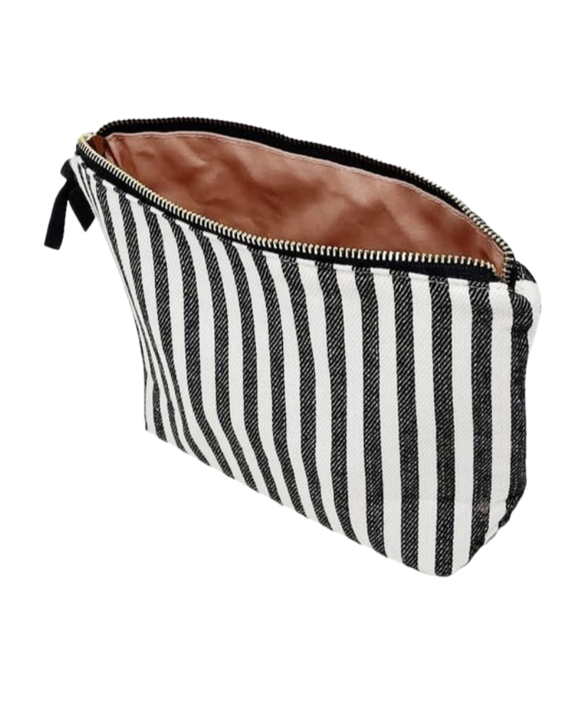 Bag All MMPS Striped My Makeup Pouch Myselflingerie.com