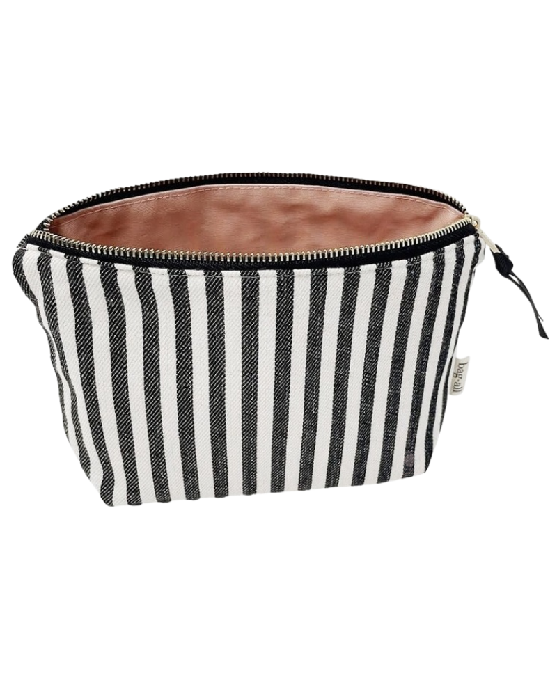 Bag All MMPS Striped My Makeup Pouch Myselflingerie.com