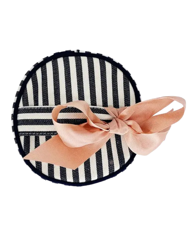 Bag All RSCCHS Striped Round Skin Care Case with Handle Myselflingerie.com