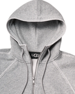 UGG Grey Heather Classic Full-Zip Hoodie Myselflingerie.com 