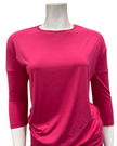 Oh! Zuza Raspberry Classic Modal Pajamas Set Myselflingerie.com