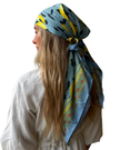 Scarf Bar Limoncello Square Scarf with Invisible Grip Myselflingerie.com