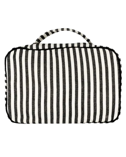 Bag All MTFHCS Striped My Toiletry Folding/Hanging Toiletry Case Myselflingerie.com