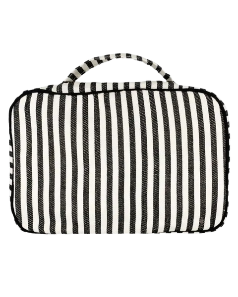 Bag All MTFHCS Striped My Toiletry Folding/Hanging Toiletry Case Myselflingerie.com