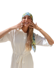 Scarf Bar Limoncello Square Scarf with Invisible Grip Myselflingerie.com