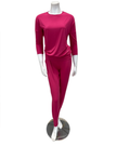 Oh! Zuza Raspberry Classic Modal Pajamas Set Myselflingerie.com