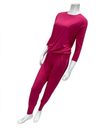 Oh! Zuza Raspberry Classic Modal Pajamas Set Myselflingerie.com