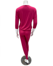 Oh! Zuza Raspberry Classic Modal Pajamas Set