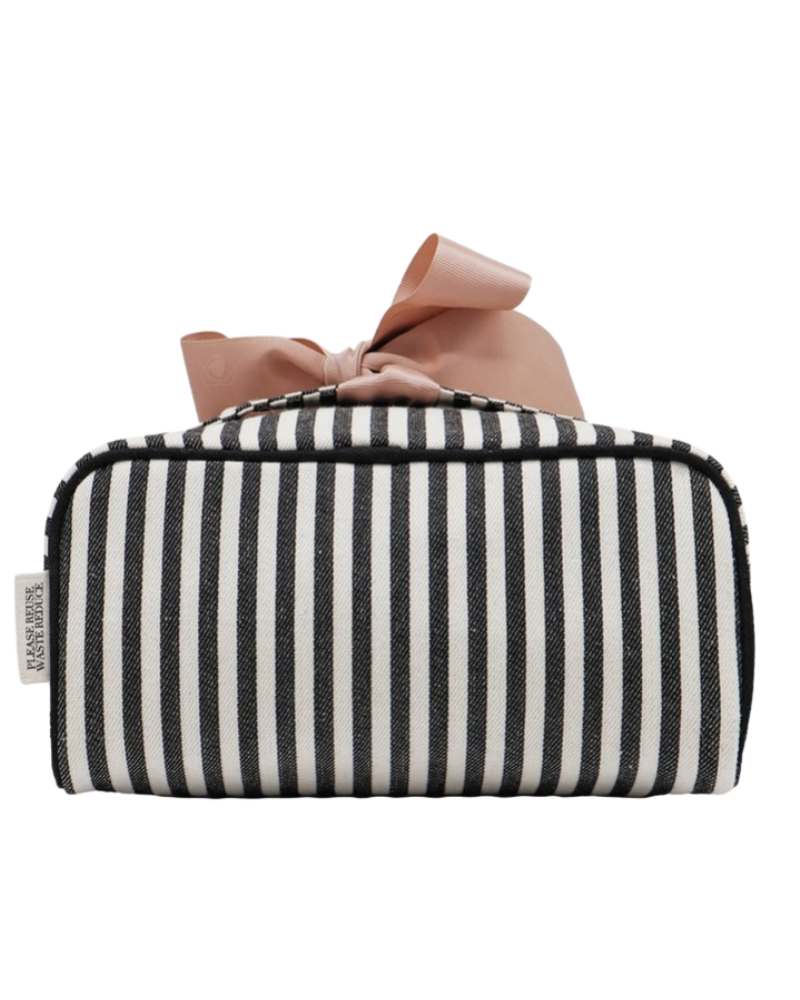Bag All 9153 Striped Makeup & Toiletry Accordion Box Myselflingerie.com
