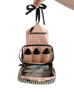 Bag All MTFHCS Striped My Toiletry Folding/Hanging Toiletry Case Myselflingerie.com