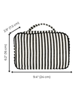 Bag All MTFHCS Striped My Toiletry Folding/Hanging Toiletry Case Myselflingerie.com