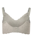 NinetoFive MNURS Grey Modal Wire Free Nursing Bra Myselflingerie.com