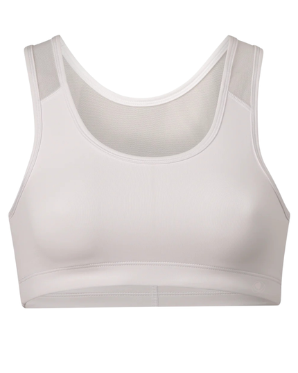 NinetoFive TB121 White Beginner's Wire Free Bra Myselflingerie.com