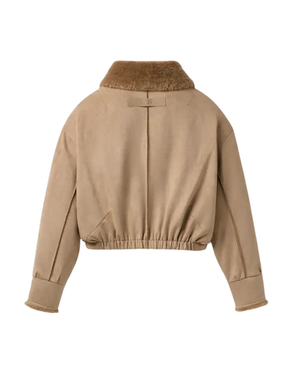 1181030 Sand Coleta Bubble Jacket