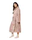 Softies Coco Soft Plush Cozy Wrap Robe with Belt