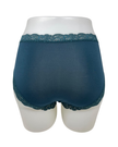 Fleur't Deep Spruce Iconic Modal Lace Hi Waisted Brief